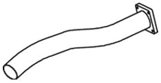 DINEX 28272 Exhaust Pipe